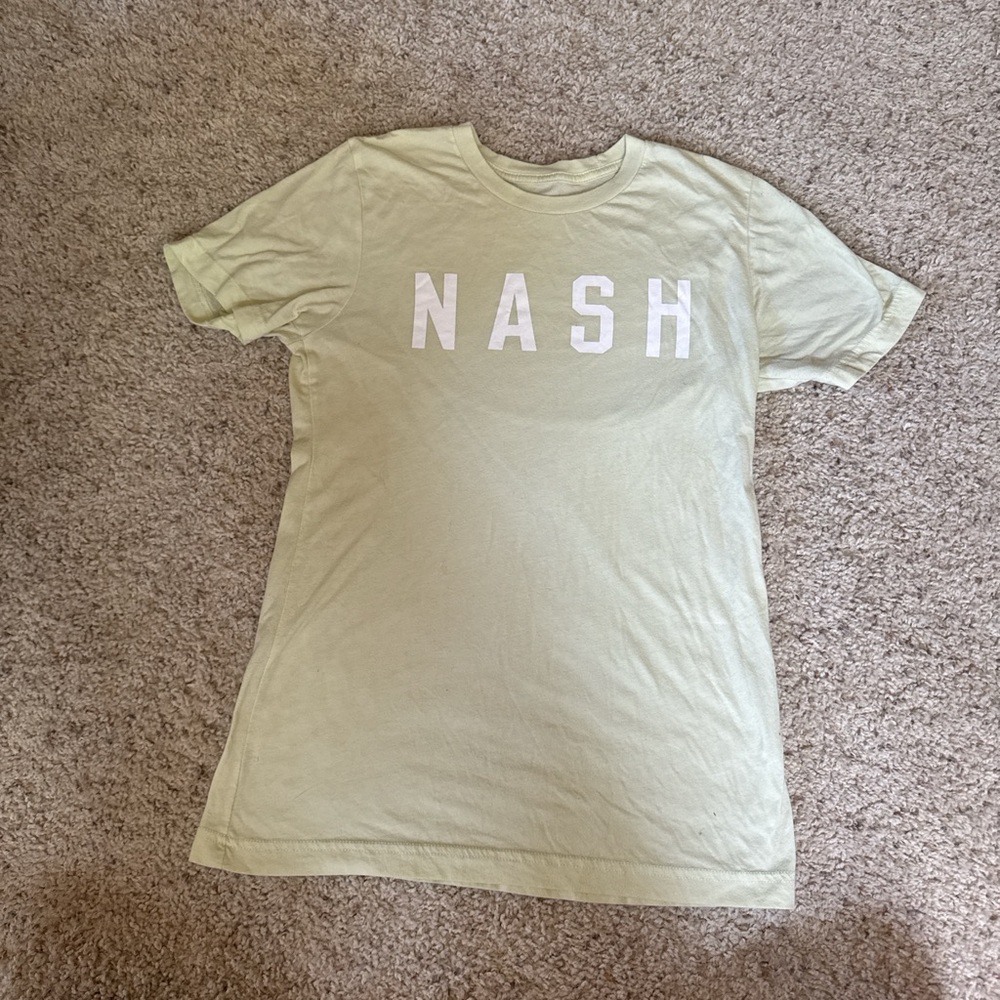 Light Green 'NASH' T-Shirt